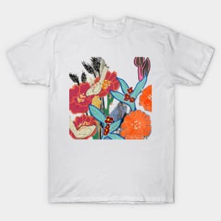 Floral and Birds T-Shirt